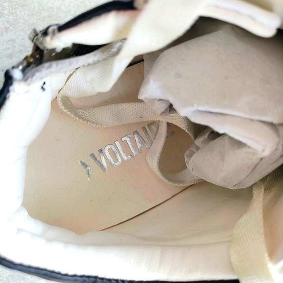 ZADIG & VOLTAIRE White High-Top Sneakers - Picture 6 of 10